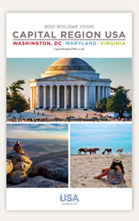 Cover of 2025 Capital Region USA Holiday Guide